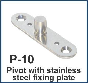 Heavy Duty Pivot Hinge Smooth Rotation for Doors and Panels