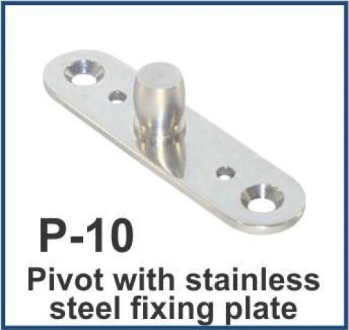 Heavy Duty Pivot Hinge Smooth Rotation for Doors and Panels