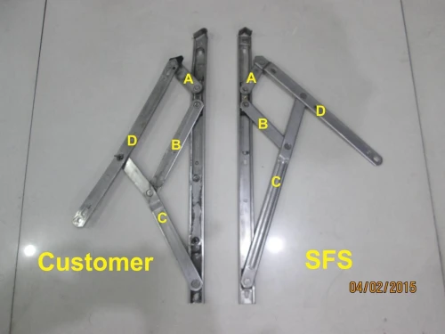 bar hinge, stay hinge, stray hinge