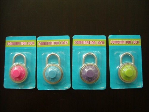 Compact Combination Lock for Lockers & Storage