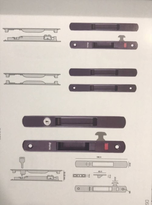 glass  lock