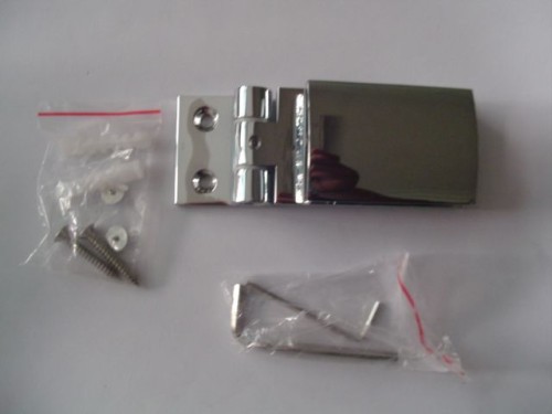 Glass hardware brackets