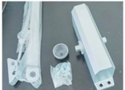 High-quality aluminum door closer