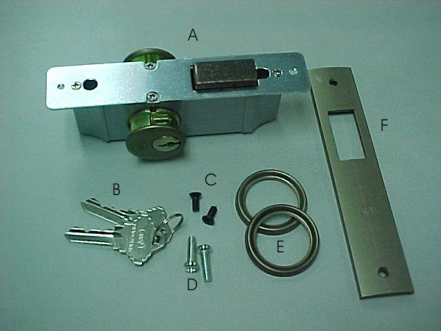 Aluminium Lock Lightweight, Durable & Corrosion Resistant