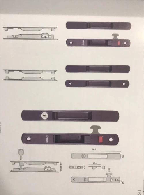 glass  lock